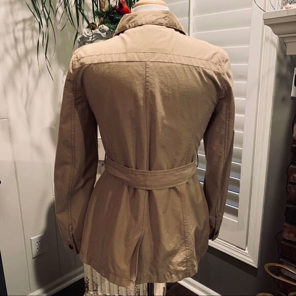 Tan Lightweight Coat by Buffalo Outerwear size Small - Picture 3 of 8